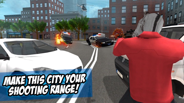 Crazy Crime City Shooter 3D Full(圖4)-速報App