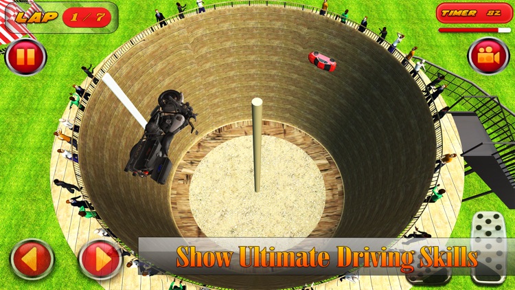 Well Of Death Stunts Riders