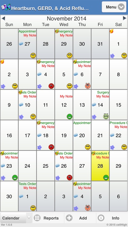 Heartburn, GERD, and Acid Reflux Diary