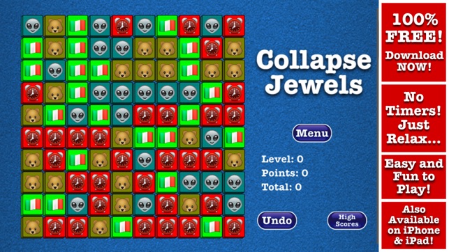 Collapse Jewels (TV) - Tap to Remove the Emoji Bubble Cubes!(圖1)-速報App