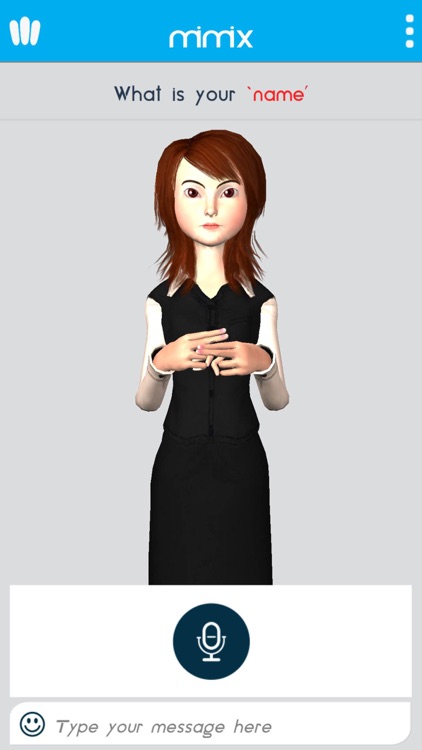 Mimix3D Sign Language Translator