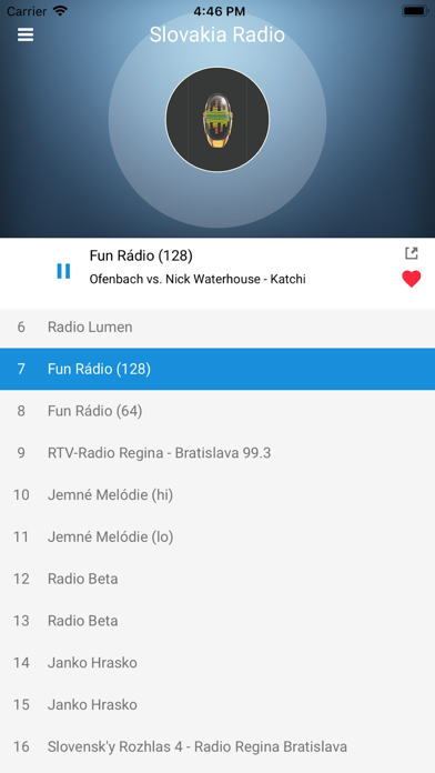 Slovakia Radio Station: Slovak screenshot 4
