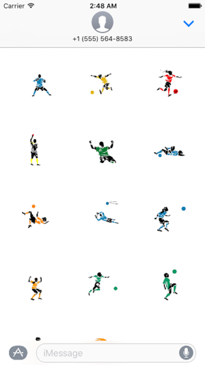 Soccer Emoji - Sticker(圖2)-速報App