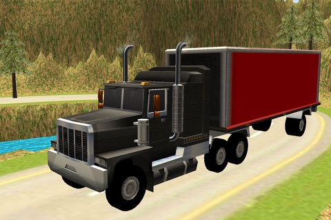 Euro Truck Mountain Drive 3D Pro screenshot 3