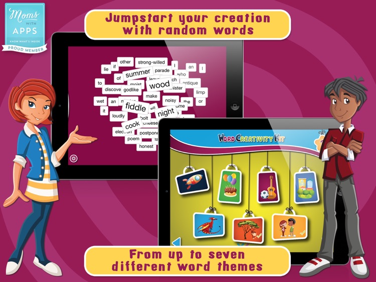 Word Creativity Kit - Creative writing for kids screenshot-0