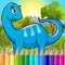 Color ME Fun Coloring Book Dino for Girls Free