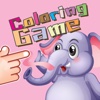 Cute Elephant Jungle Coloring Book for Kids