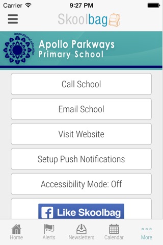 Apollo Parkways Primary School - Skoolbag screenshot 4