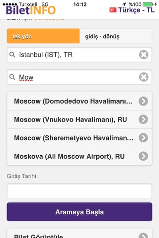 BiletINFO - Uçak Bileti screenshot 2
