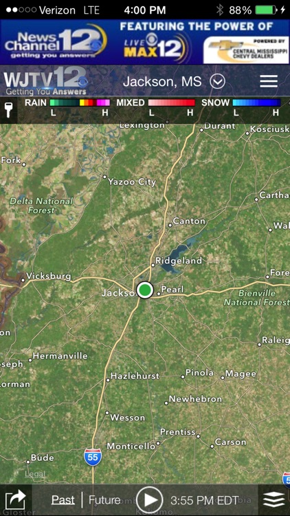 WJTV Weather - Jackson, Mississippi radar
