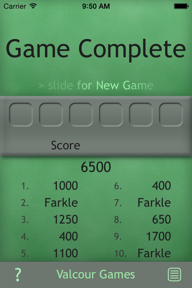 Farkle - slide to Roll screenshot 4