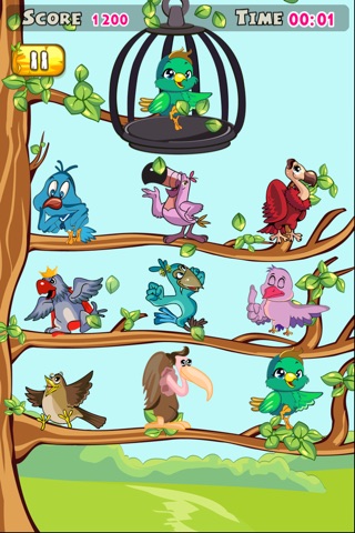 Happy Bird - free brain puzzle game screenshot 2