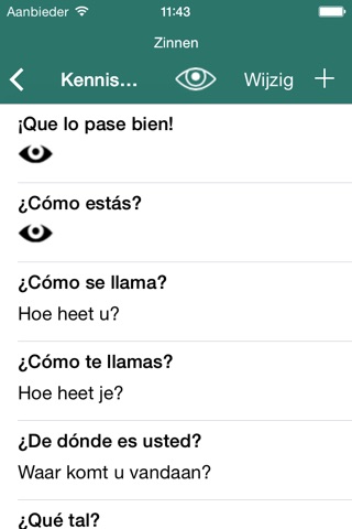 Spaans Leren Freemium screenshot 3
