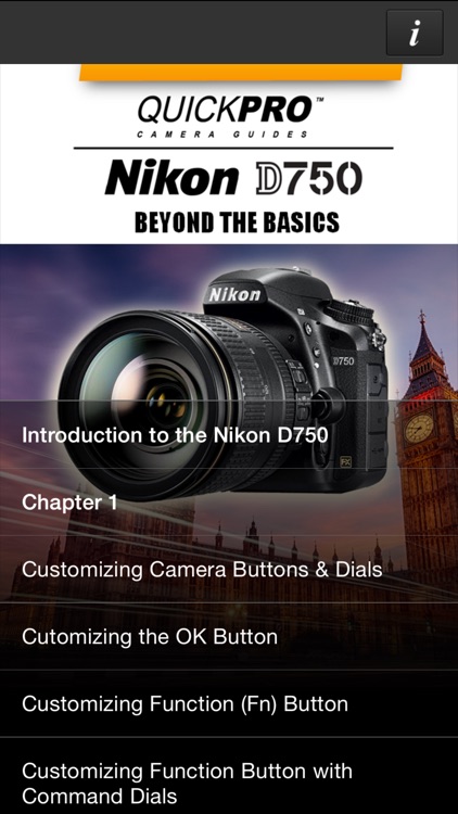 Nikon D750 Beyond the Basics from QuickPro