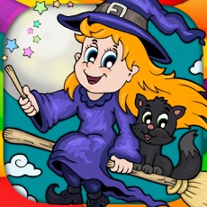 Activities of Halloween & monsters coloring pages for kids