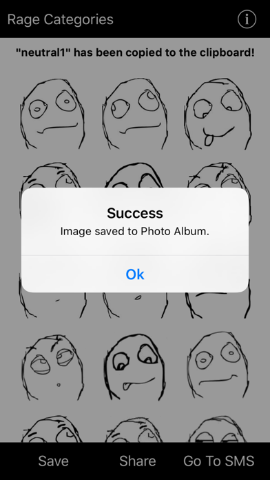 RageToSMS - Rage Faces Emoji Texting & SMS Screenshot 3