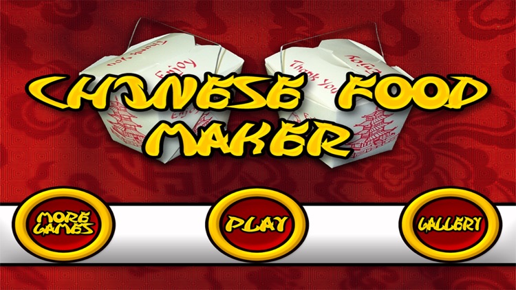 Chinese Food Maker - Make Chef Cooking Kids Games