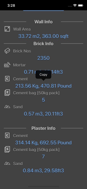 Brick and Plaster Calculator(圖4)-速報App