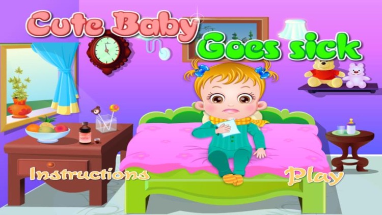 Baby Hazel - Goes Sick