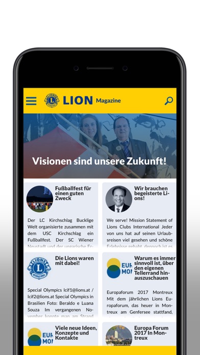 LION Magazine Österreich screenshot 2