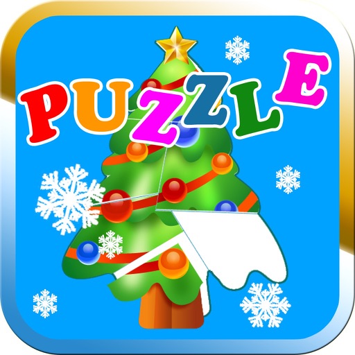 Christmas puzzle game icon