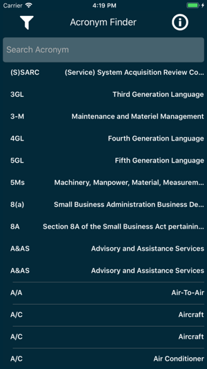 NAVAIR Acronym Finder(圖2)-速報App