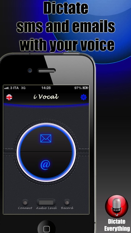 Dictate Everything SMS - EMAIL ( vocal dictation )