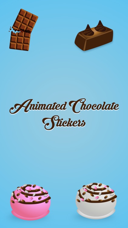 Animated Chocolate Stickers