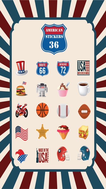 American Sticker Pack