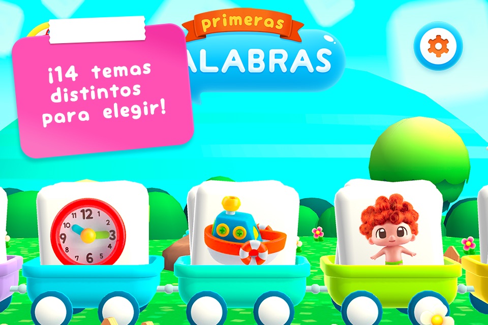 My First Words - Early english spelling and puzzle game with flash cards for preschool babies by Play Toddlers screenshot 3