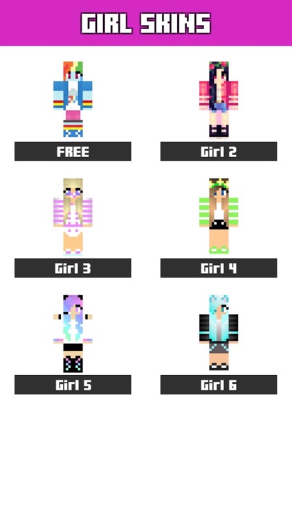 Girl Skins Free For Minecraft PE(Pocket Edition) - Best Skin with Baby ...