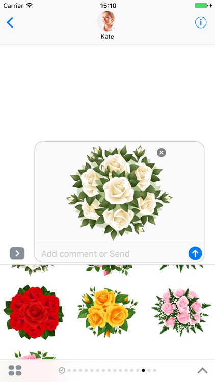 Bouquets - Stickers for iMessage