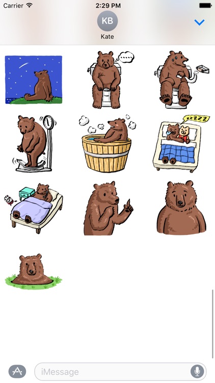 Dummy Bears Sticker Pack screenshot-3