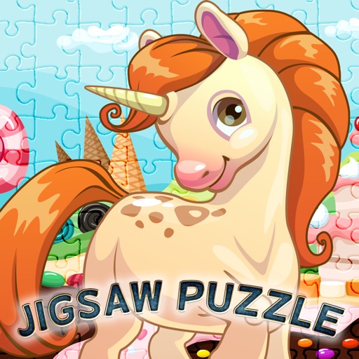 My Fairy Pony Unicorn Jigsaw Puzzle Coloring Book iOS App