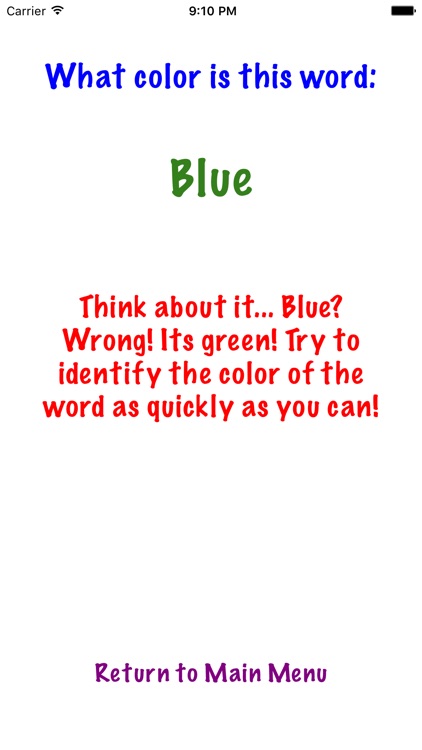 RGB: Impossible Color Test!