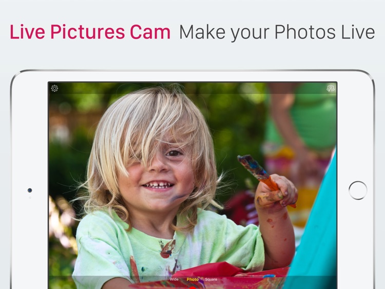 Live Pictures Cam HD - A camera for Moving Photos