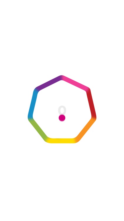 Heptagon - Happy spinny circle with the colors of the rainbow