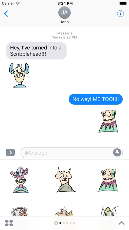 Tom Moore Scribbleheads