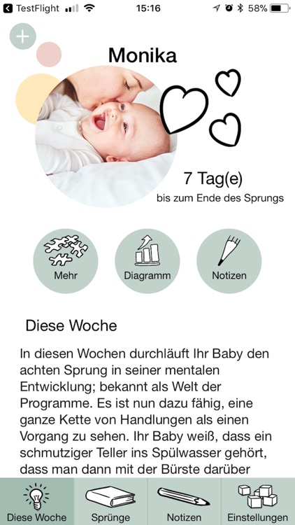 Oje, ich wachse!
