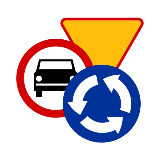 Road signs for iMessage icon