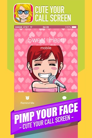 Pimp Your Face Pro - Cute Your Call Screen screenshot 3