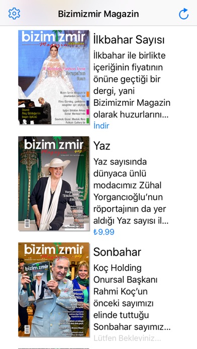 Bizimizmir Magazin screenshot 2