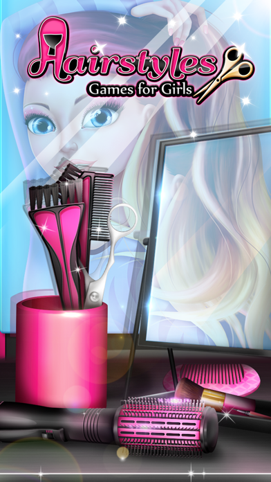 髪型女の子のためのゲーム - ファッションヘアスタイリストサロンのおすすめ画像2