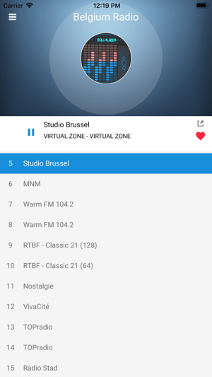 Belgium Radio Station: Belgian(圖4)-速報App