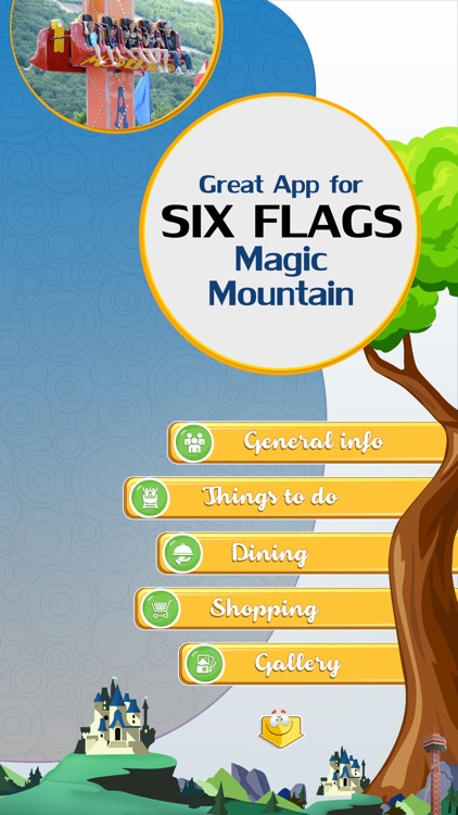 Great App for Six Flags Magic Mountain