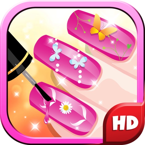 Paparazzi Nail Shutter : Princess Salon party Nail iOS App