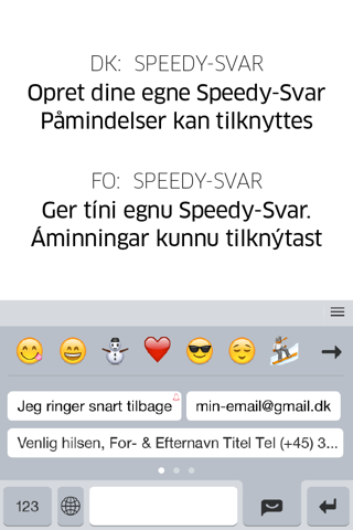 SpeedyKey Keyboard screenshot 2