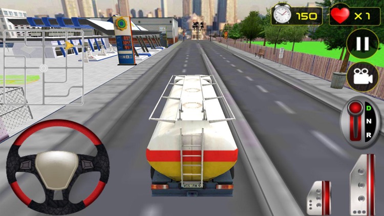 Real Oil Tanker Truck Driving Simulator 2017