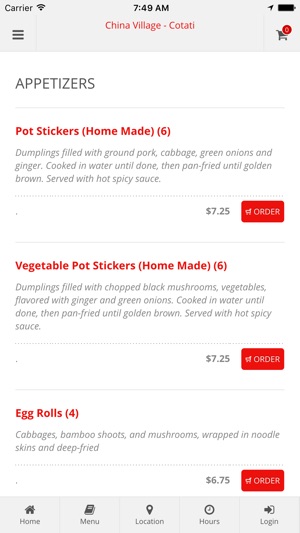 China Village - Cotati Online Ordering(圖2)-速報App