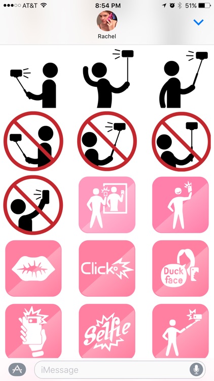Selfie Sticker
